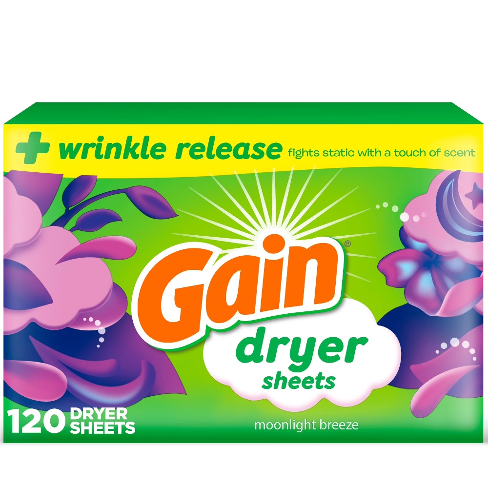 Fabric Softener Sheet - Droogbladen, geur van maanlicht, 120 stuks