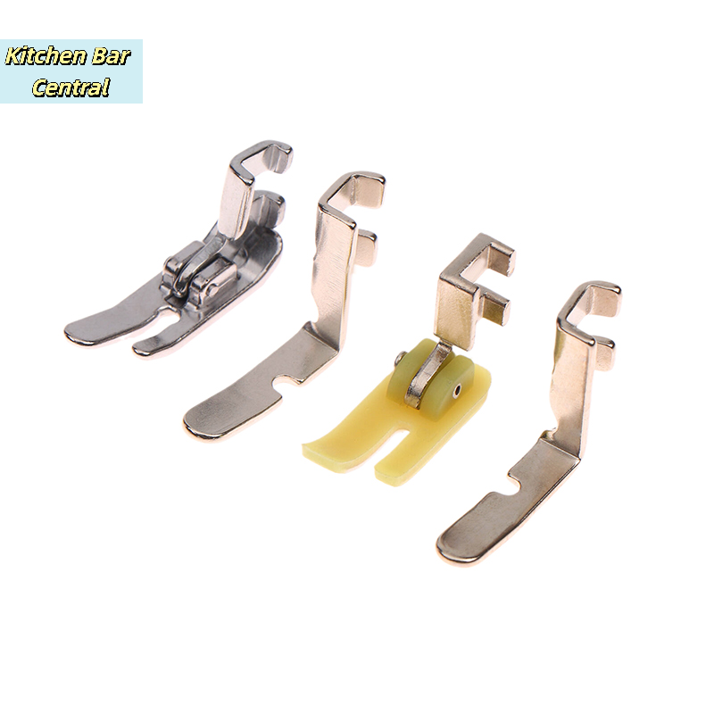 Zipper Foot Presser - 【4-delige set oude naaimachine ritssluitingsvoetjes (ijzeren