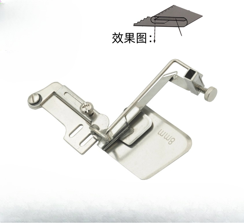 Textiles Sewing Machine - Flatbed elastische band Curling Tube Home