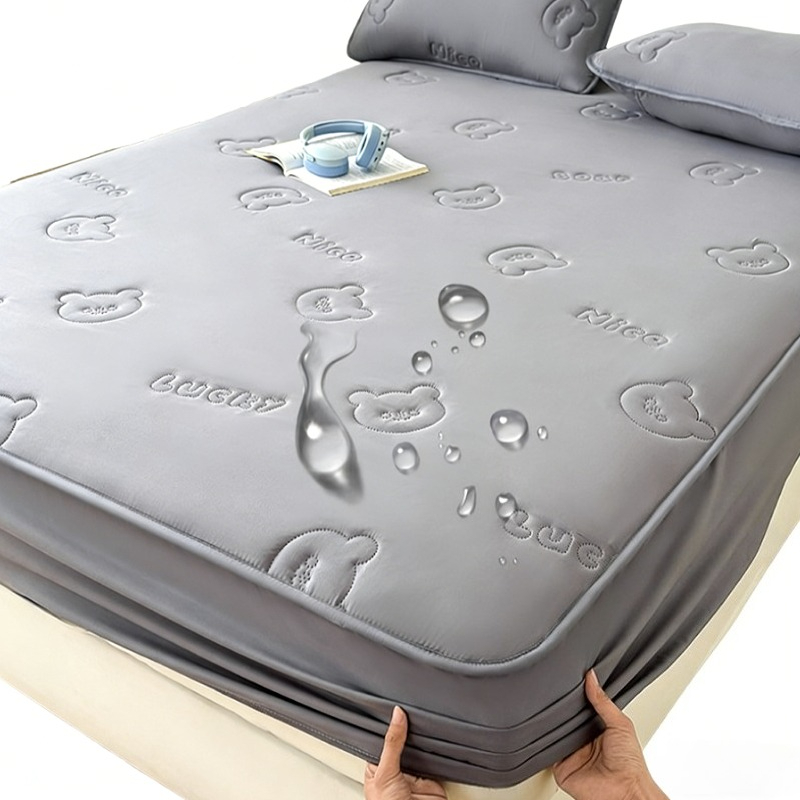 Fabric Softener Sheet - Ultrasoon gestikte queensize hoeslaken waterdichte kingsize