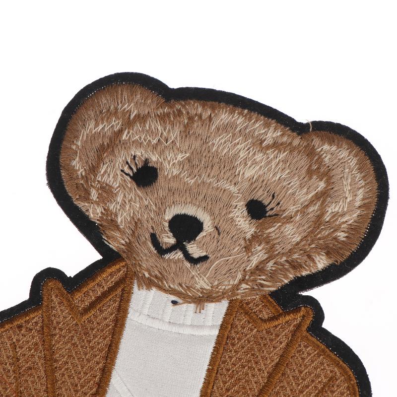 Is Sewing A Textile Craft - 1/4 STUKS Grote Beer Kleding Patch