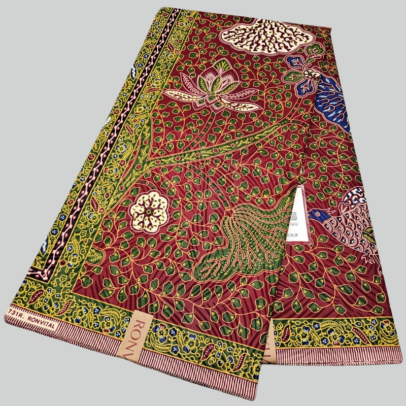 Sewing Batik - 46 Inch * 6 Yards Groene