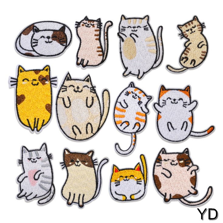 Sewing Id - Nieuwe Collectie 10 Stuks Geborduurde Patch