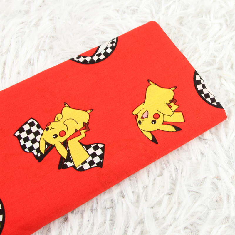 Textile And Sewing Materials - 140 cm Breedte Pokemon Pocket Monster
