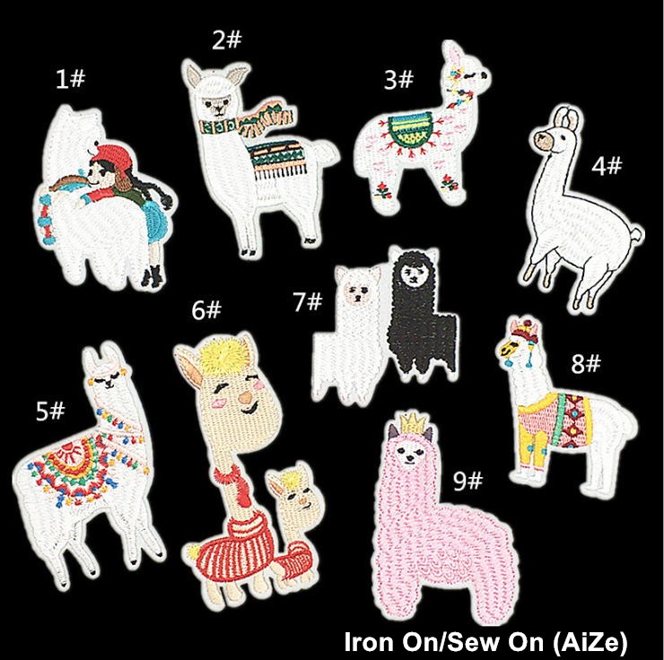Sewing Id - 10 Stuks Geborduurde Dier Patch Ijzer