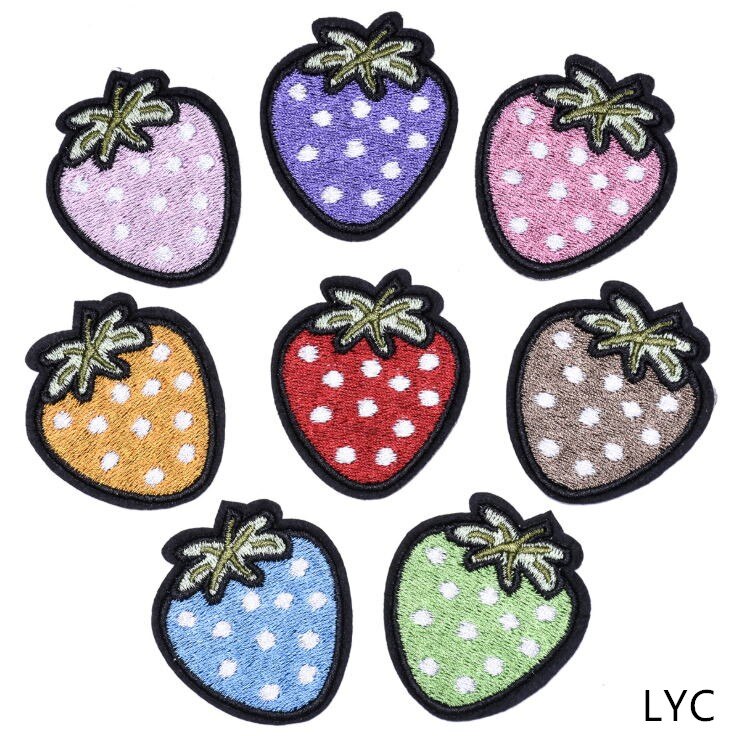 Sewing Id - Nieuwe Aanwinst 10 Stuks Fruit Geborduurde