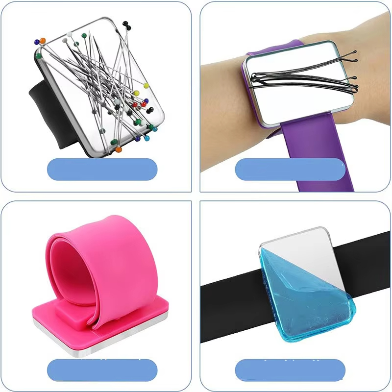 Sewing Necessities - Siliconen magnetisch polspincushion, draagbare pinhouder voor