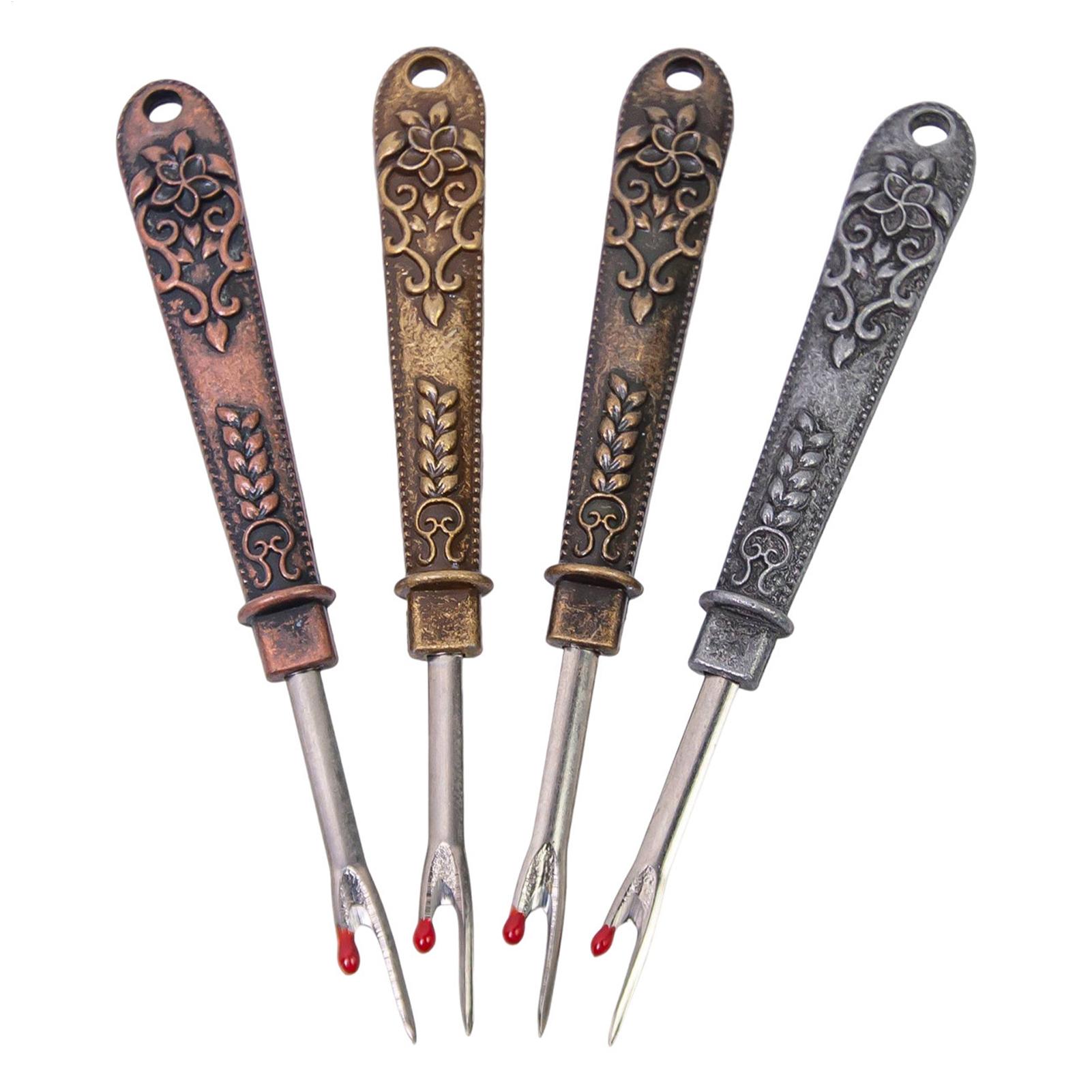 Seam Ripper Tool - Multifunctionele draadknipper Vintage naadopener Naai-naadopener Draadverwijderaar