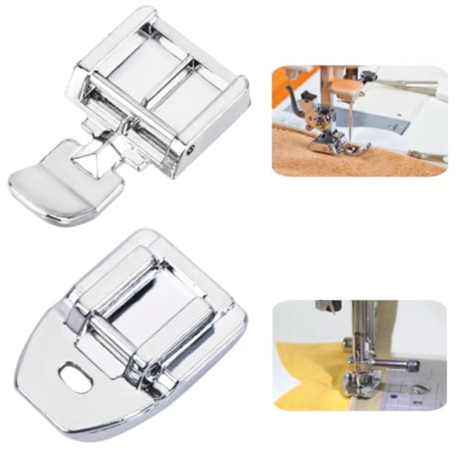 Zipper Foot Presser - Ritsvoetset inclusief onzichtbare ritsvoet en brede