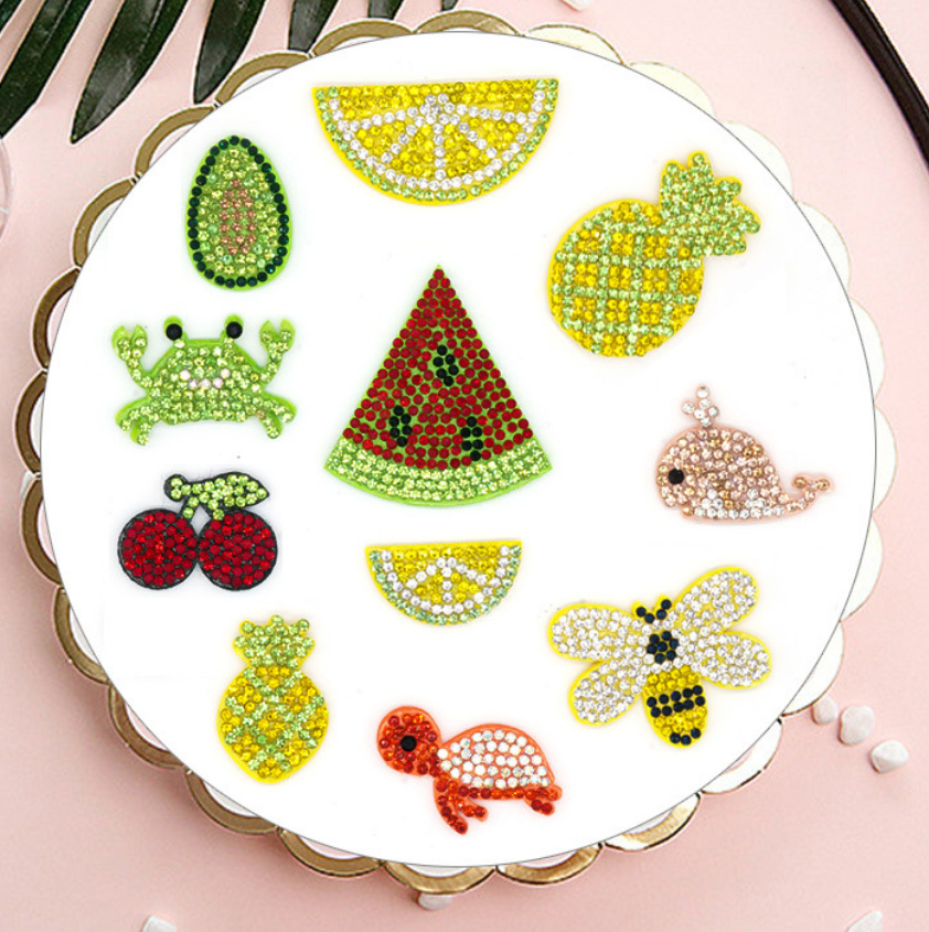 Sewing Id - 20 Stuks Schildpad Berry Steentjes Patches