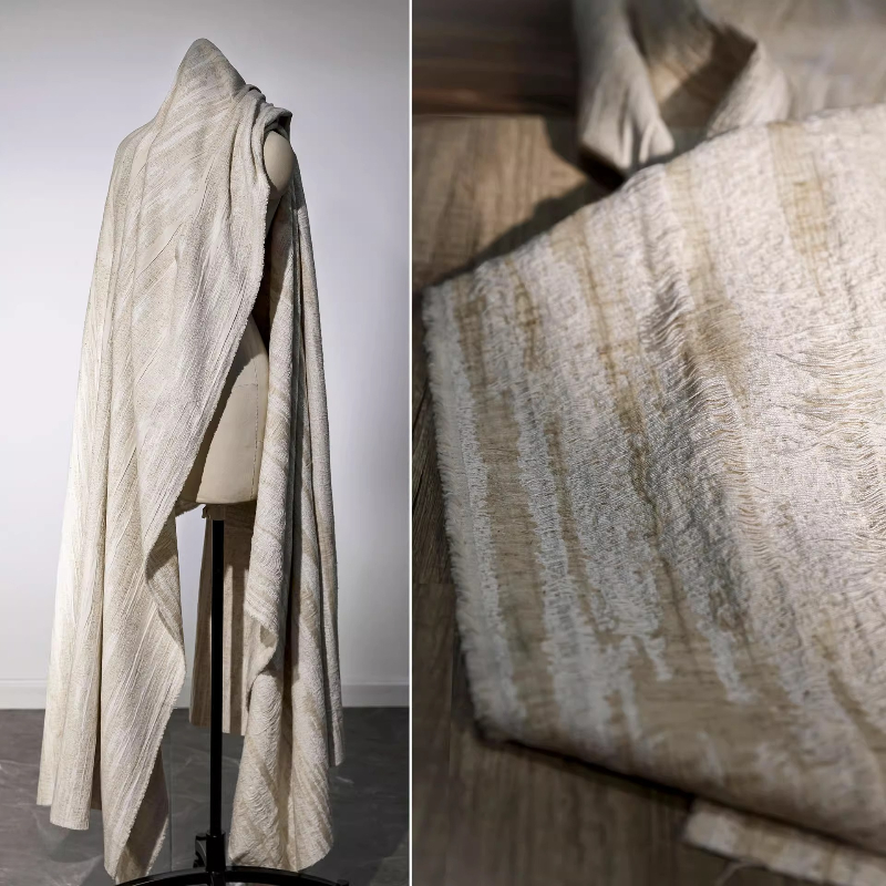 Sewing Recycling - Linnen Creatieve Gerecyclede Jacquard Stof Katoen