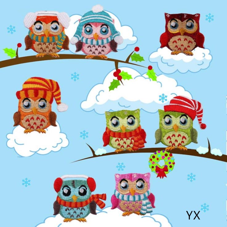 Sewing Id - Nieuwe Collectie 10 Stuks Dier Geborduurde