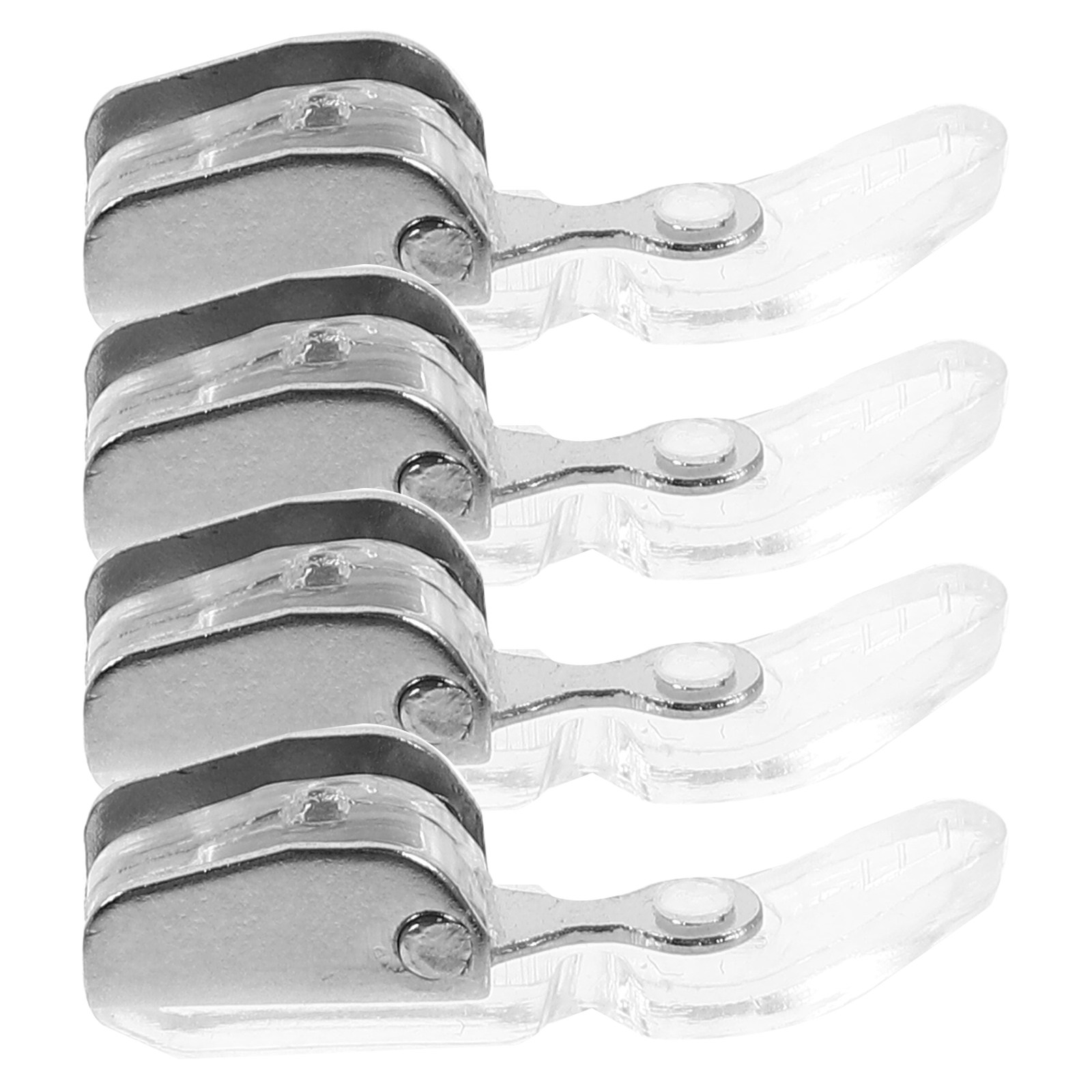 Zipper Foot Presser - 4-delige ritsvoetset naaimachineaccessoires professionele multifunctionele stopvoet