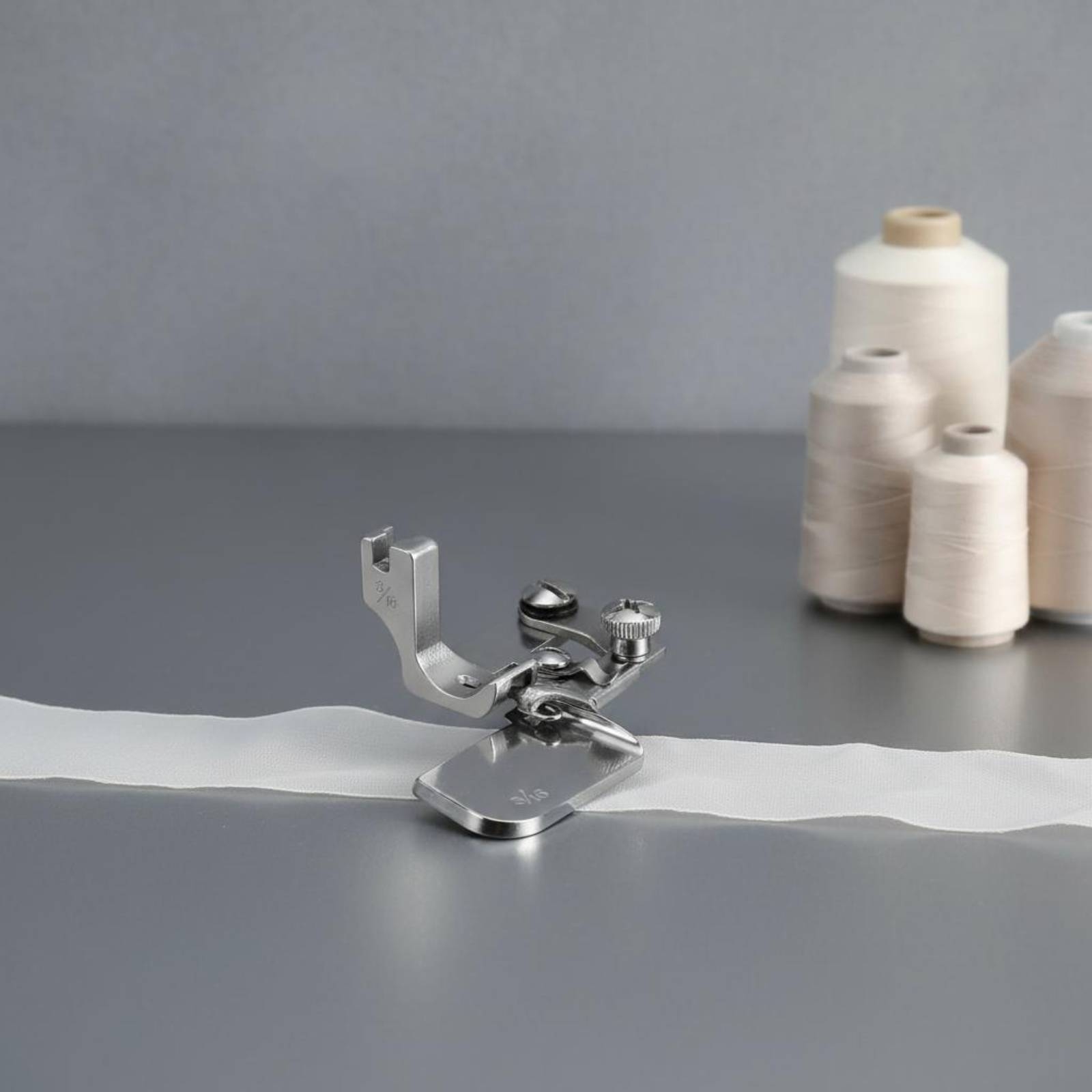 Rolled Hem Foot - Gebogen zoomvoet, duurzame rolzoomvoet, naaigerei, universele