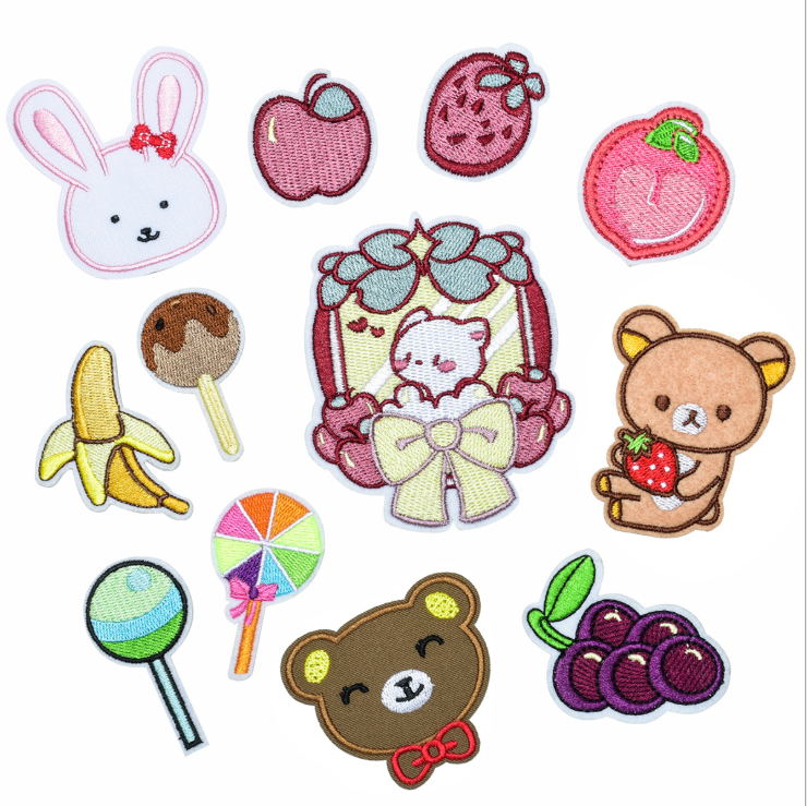 Sewing Id - Nieuwe Collectie 10 Stuks Geborduurde Patch
