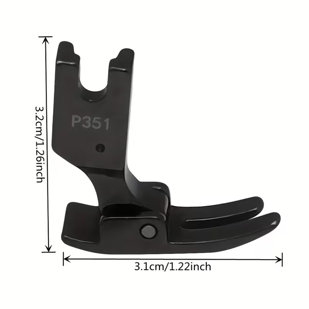 P351 Alle stalen naaivoet zwar - Textile Sewing Machines recensie en prijs