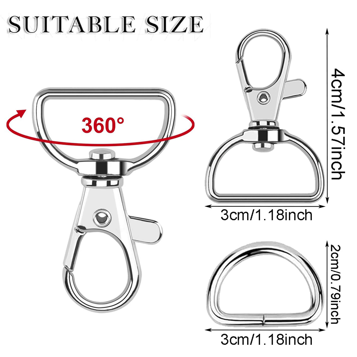 10/20 Set Grote D-clip Draaiba - Sewing Kit recensie en prijs