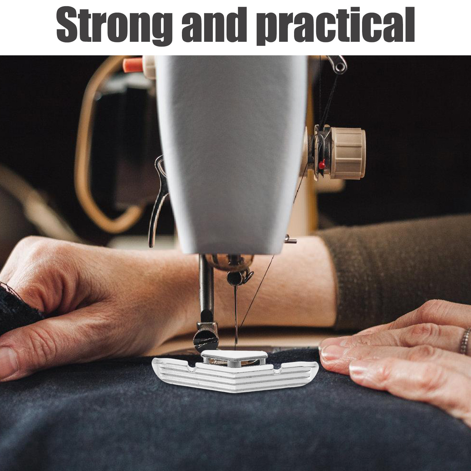 Smalle ritsvoet voor naaimachi - Zipper Foot Presser recensie en prijs