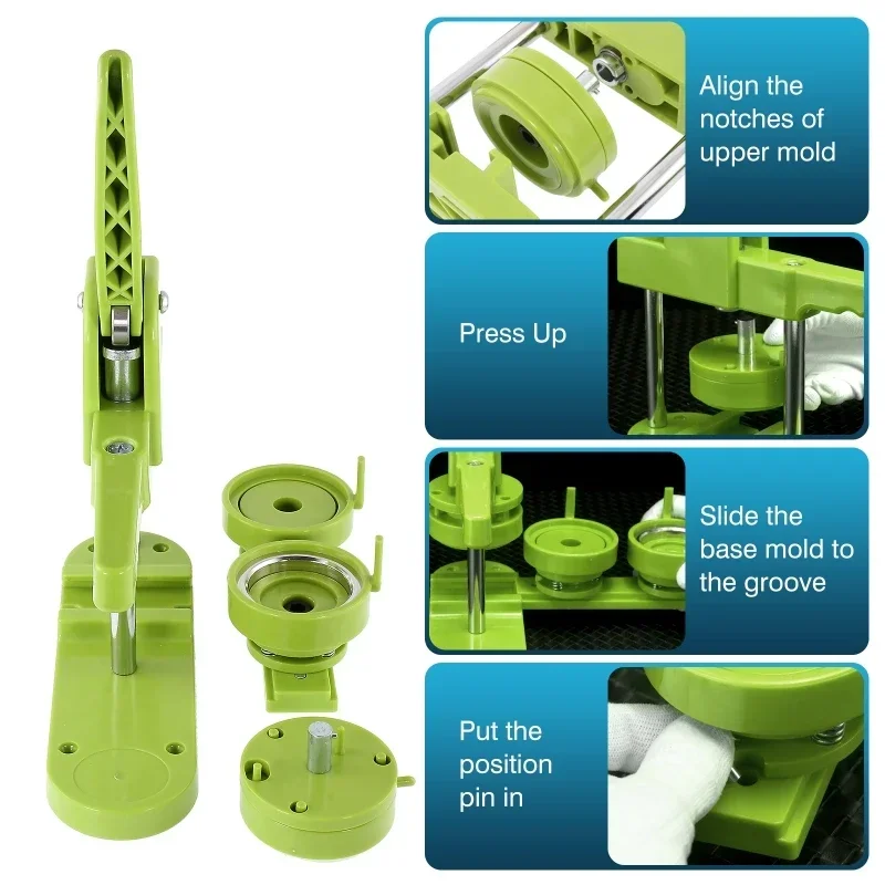 Badge Pin Button Maker Machine - Button Hole Cutter recensie en prijs