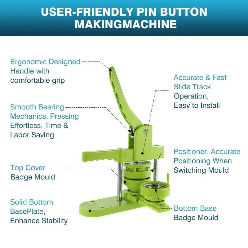 Badge Pin Button Maker Machine - Button Hole Cutter recensie en prijs