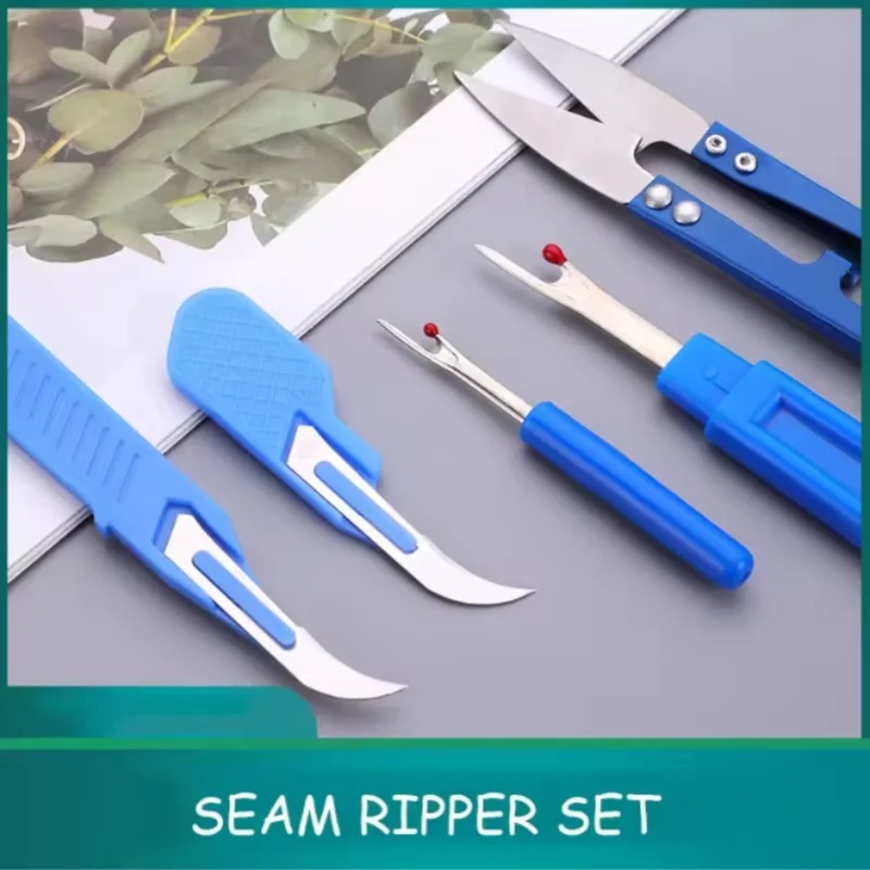 5 stuks blauwe naaimachine-set - Sewing Kit recensie en prijs