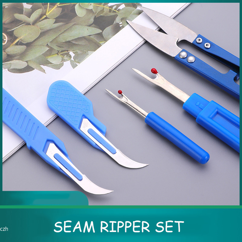5-delige blauwe naaigereedscha - Sewing Kit recensie en prijs