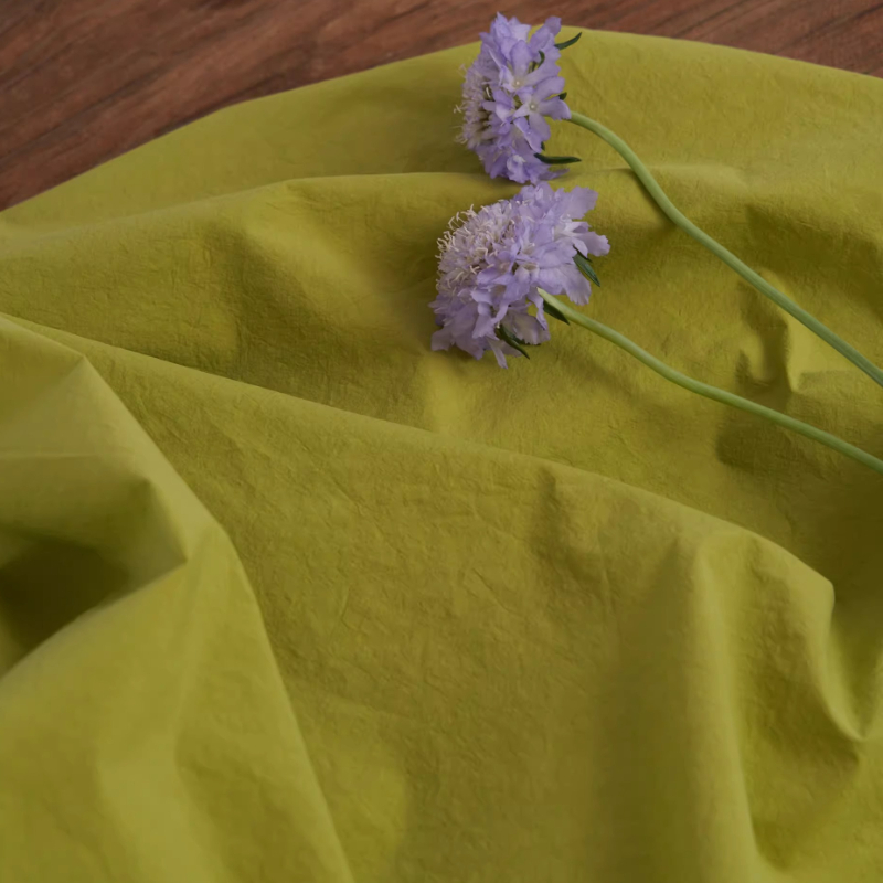 Groene kleur 100% katoenen sto - Is Sewing A Textile Craft recensie en prijs