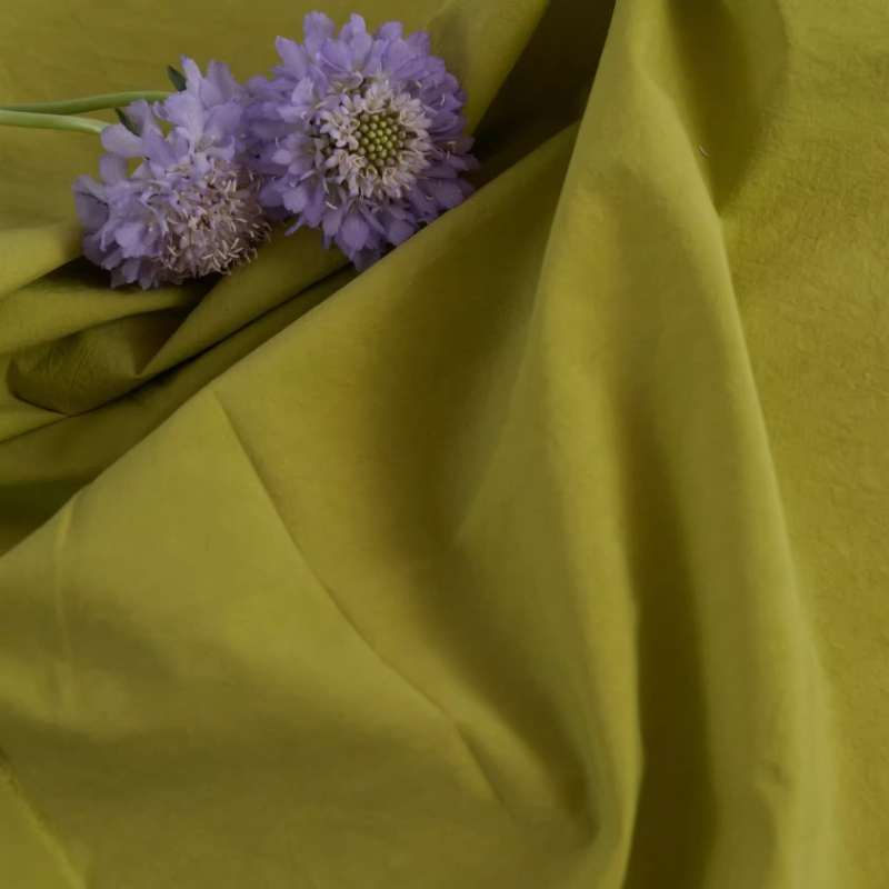 Groene kleur 100% katoenen sto - Is Sewing A Textile Craft recensie en prijs
