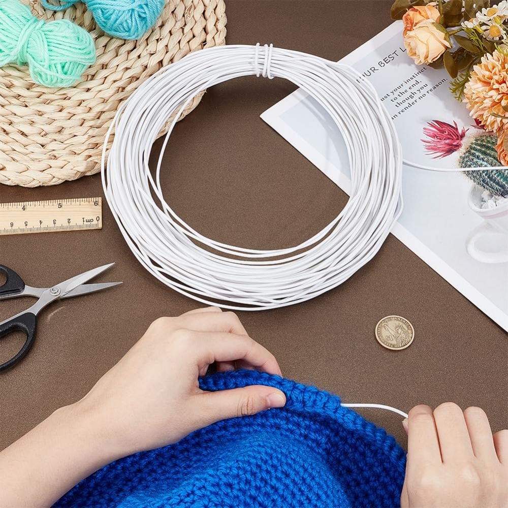 30m Witte Modevakraad 2mm Diam - Sewing Kit recensie en prijs