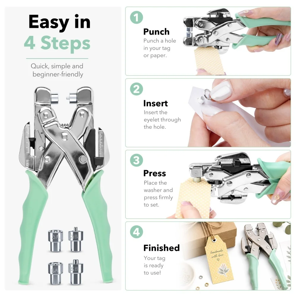 Grommet gereedschapsset, handm - Sewing Kit recensie en prijs