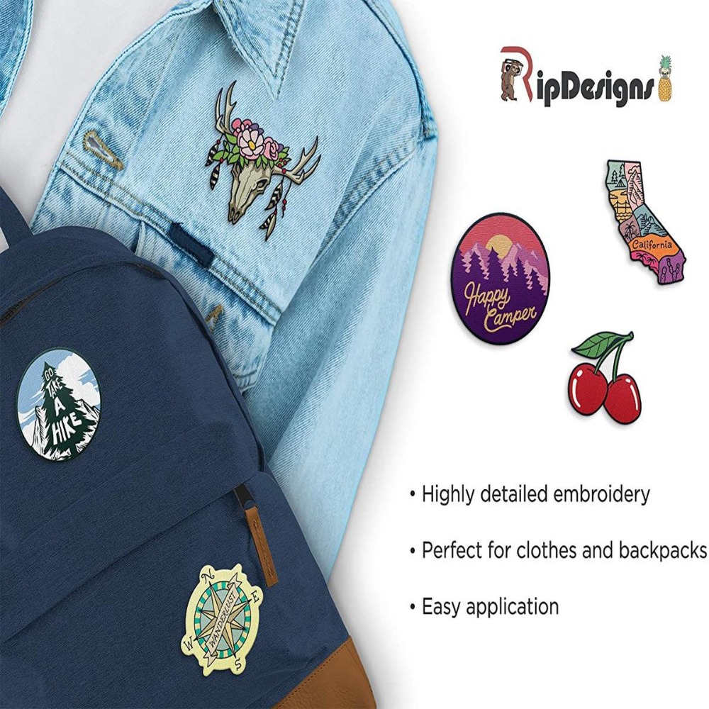 Cartoon Landschap Ruimte Gewev - Sewing Label recensie en prijs