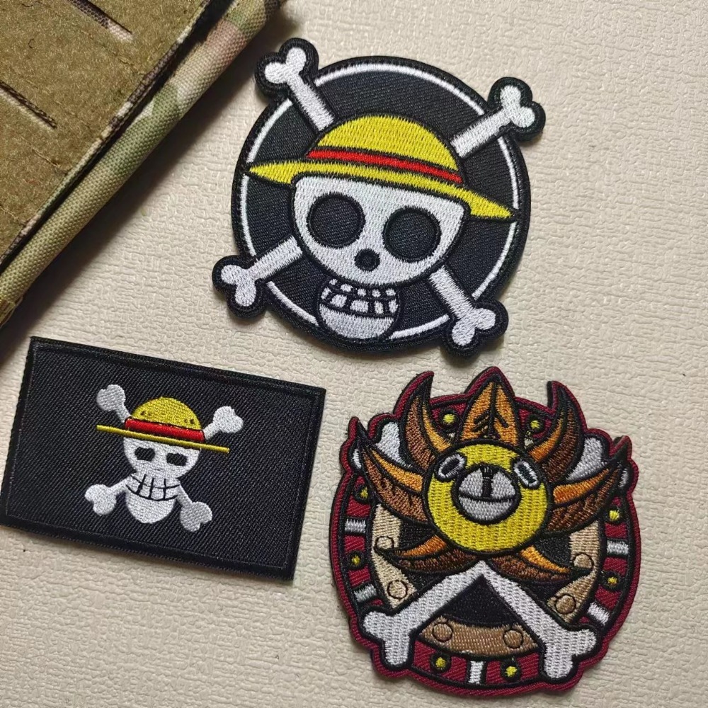 One Piece Cartoon mouwpatch bo - Velcro Sew On recensie en prijs