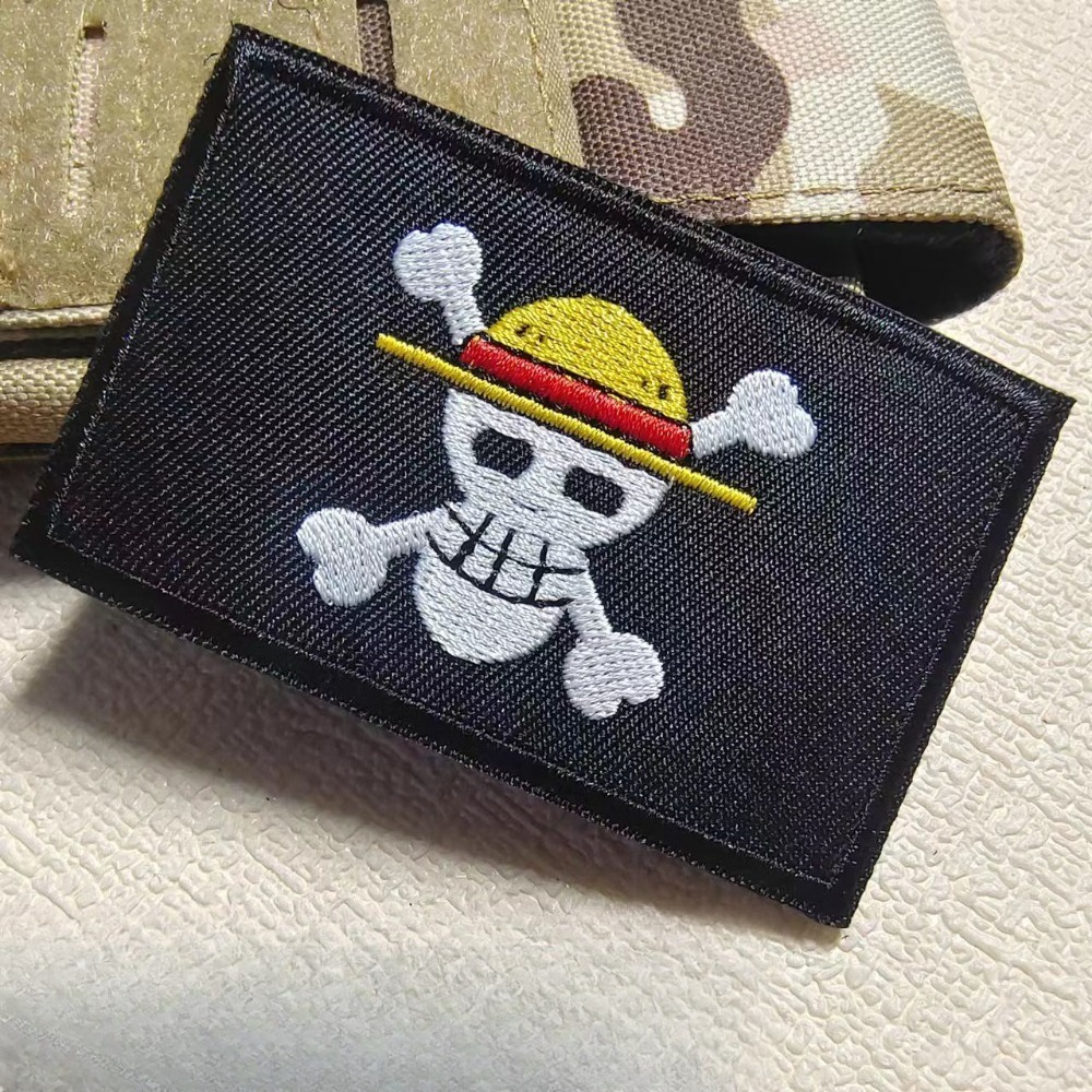 One Piece Cartoon mouwpatch bo - Velcro Sew On recensie en prijs