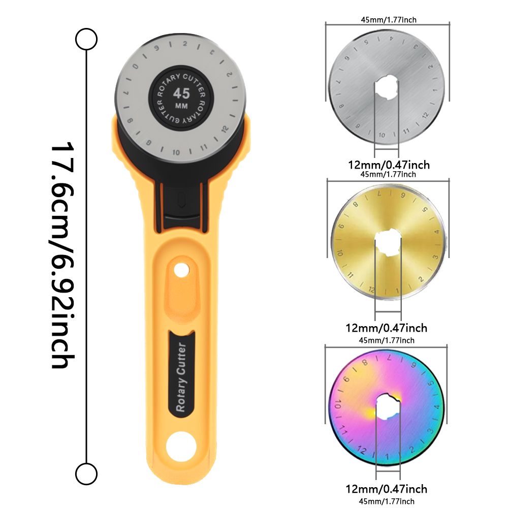 45 mm roterende stofsnijder le - Sewing Necessities recensie en prijs