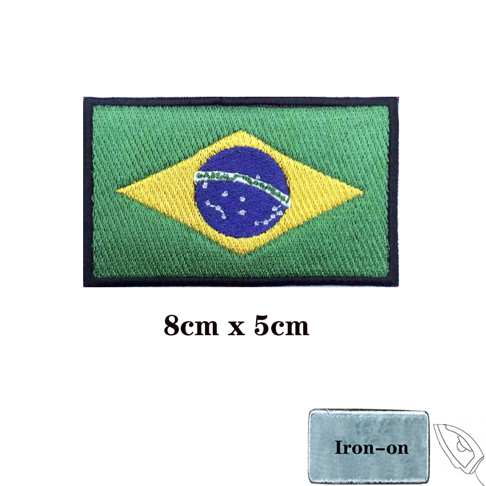 Braziliaanse vlag Brazilië Pat - Velcro Sew On recensie en prijs