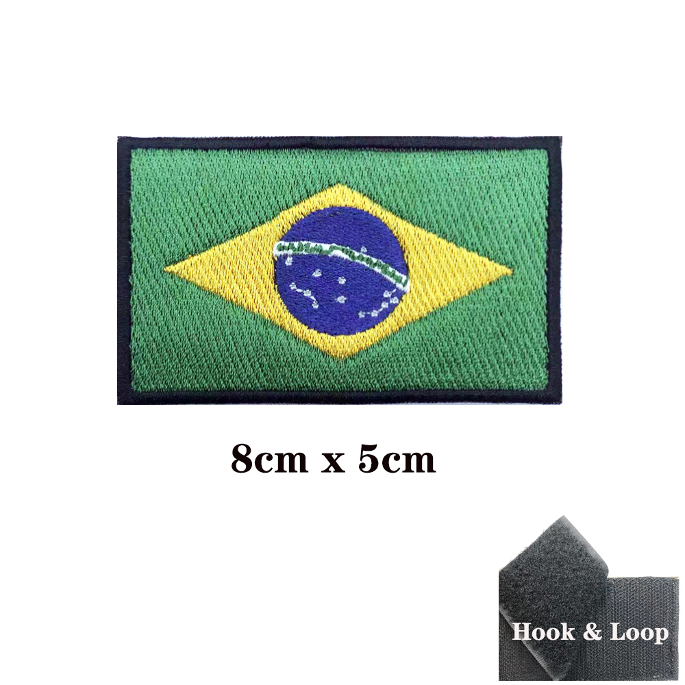 Braziliaanse vlag Brazilië Pat - Velcro Sew On recensie en prijs