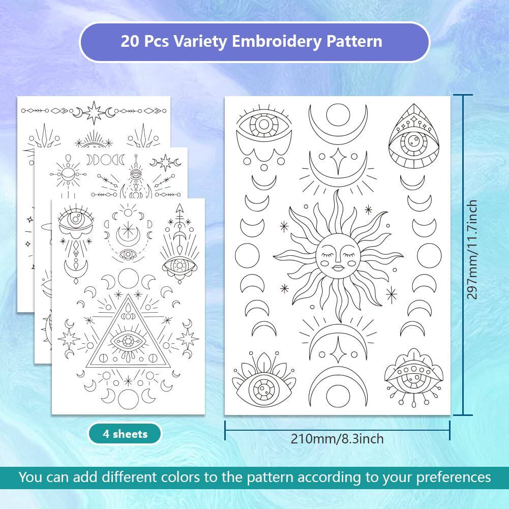 Stick And Stitch Mystieke Zon  - Textile Sewing Patterns recensie en prijs