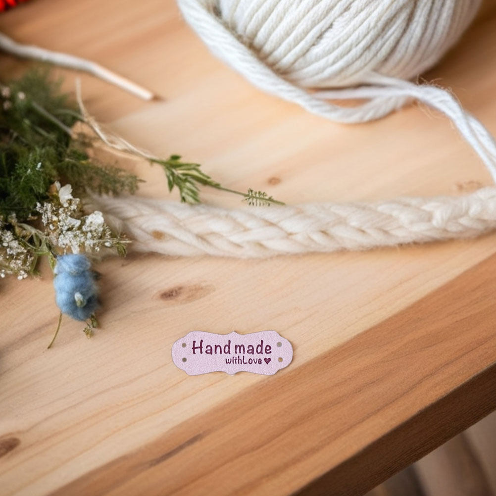 100 stuks handgemaakte reliëf  - Sewing Label recensie en prijs