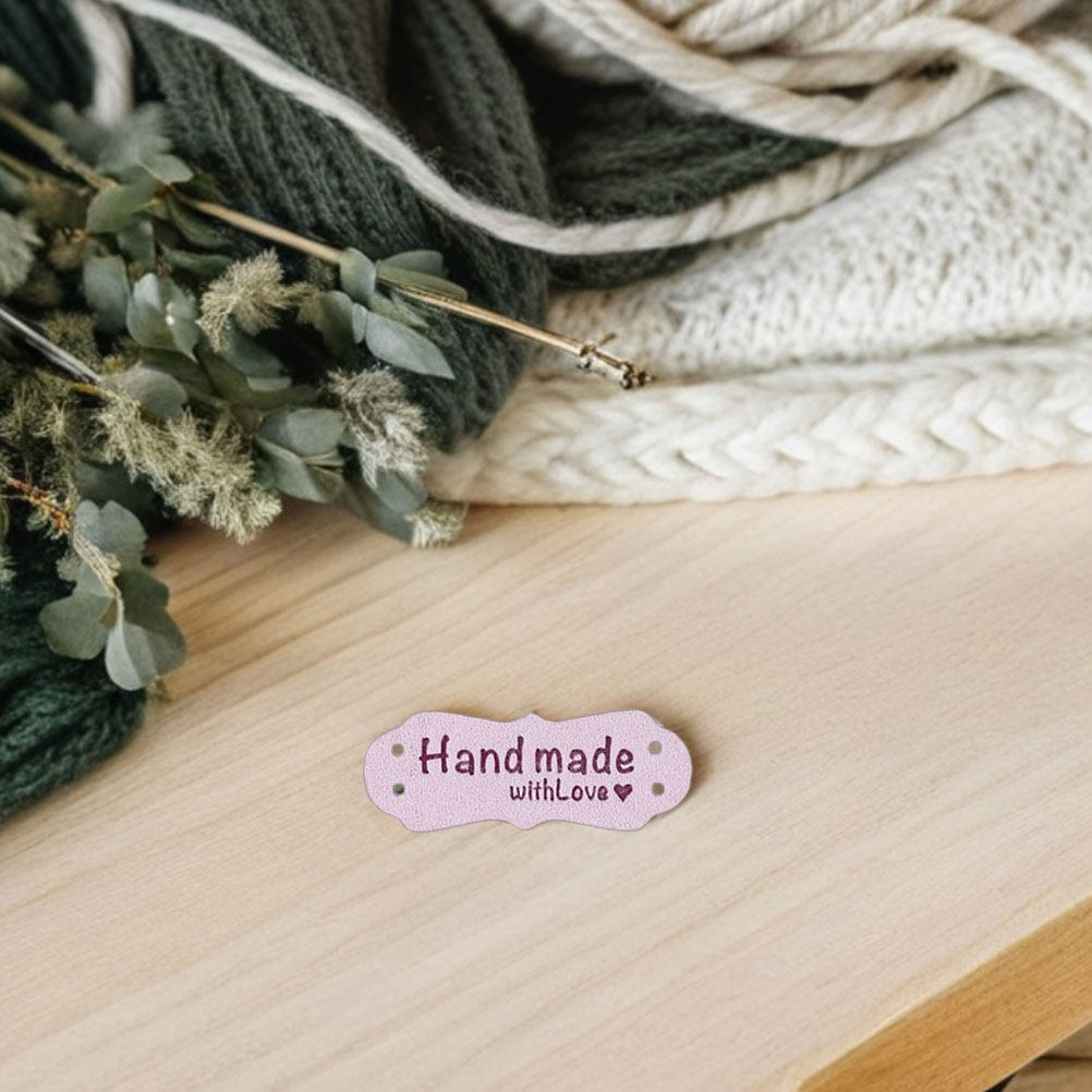 100 stuks handgemaakte reliëf  - Sewing Label recensie en prijs