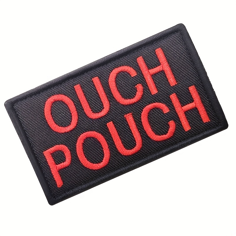 Ouch Pouch geborduurde patch – - Velcro Sew On recensie en prijs