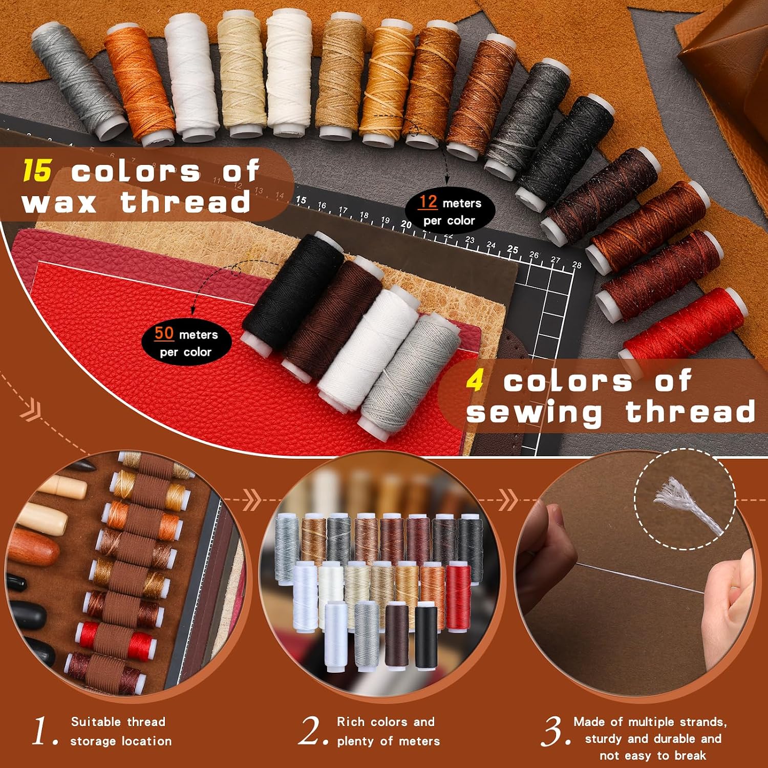 Lederbewerkingsset Lederen han - Sewing Kit recensie en prijs