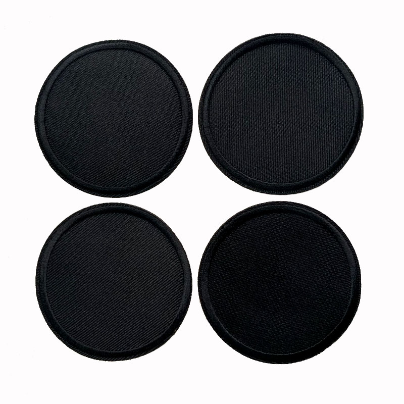 5 Stuks Zwarte Ronde Patches V - Velcro Sew On recensie en prijs