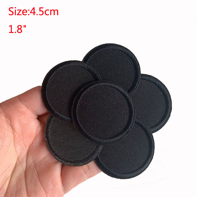 5 Stuks Zwarte Ronde Patches V - Velcro Sew On recensie en prijs