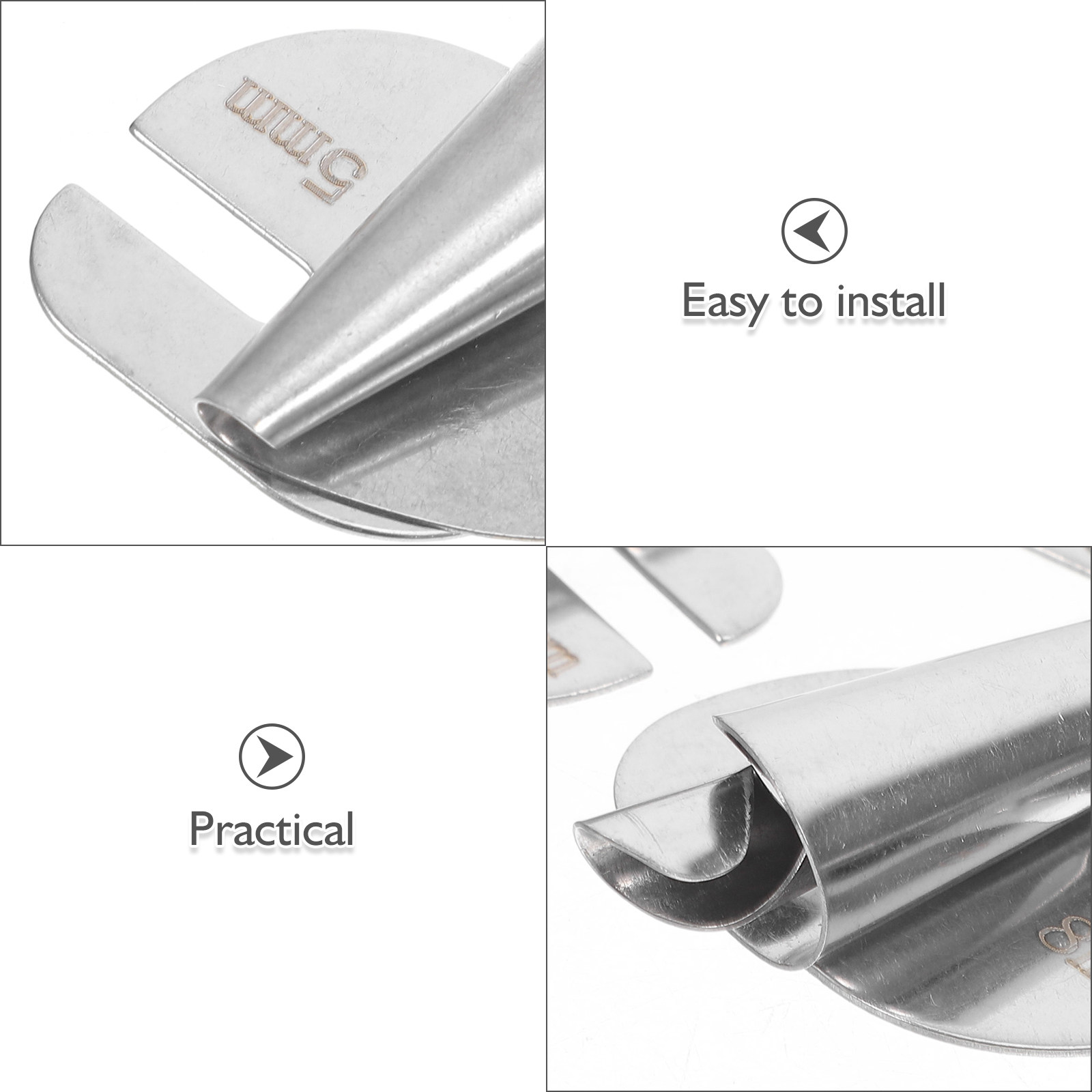 6-delige professionele metalen - Rolled Hem Foot recensie en prijs