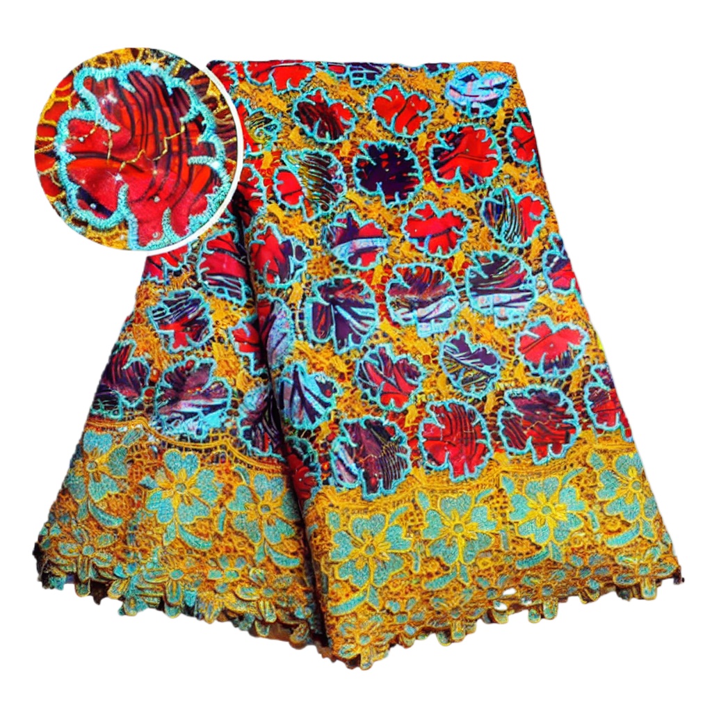 100% katoenen Afrikaanse glitt - Sewing Batik recensie en prijs