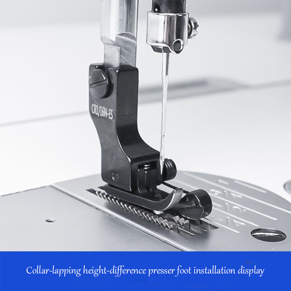 Zwarte titaniumstalen hoog-laa - Textile Sewing Machines recensie en prijs