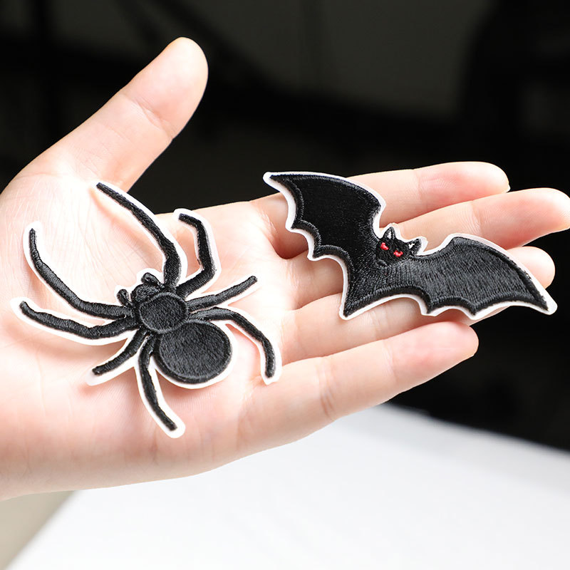 Spider Scorpion Bat Black Anim - Velcro Sew On recensie en prijs