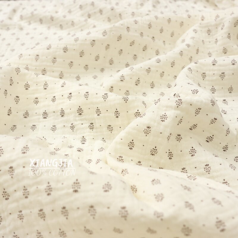 135x50cm Vintage Dot Katoen Du - Sewing Tweed Fabric recensie en prijs