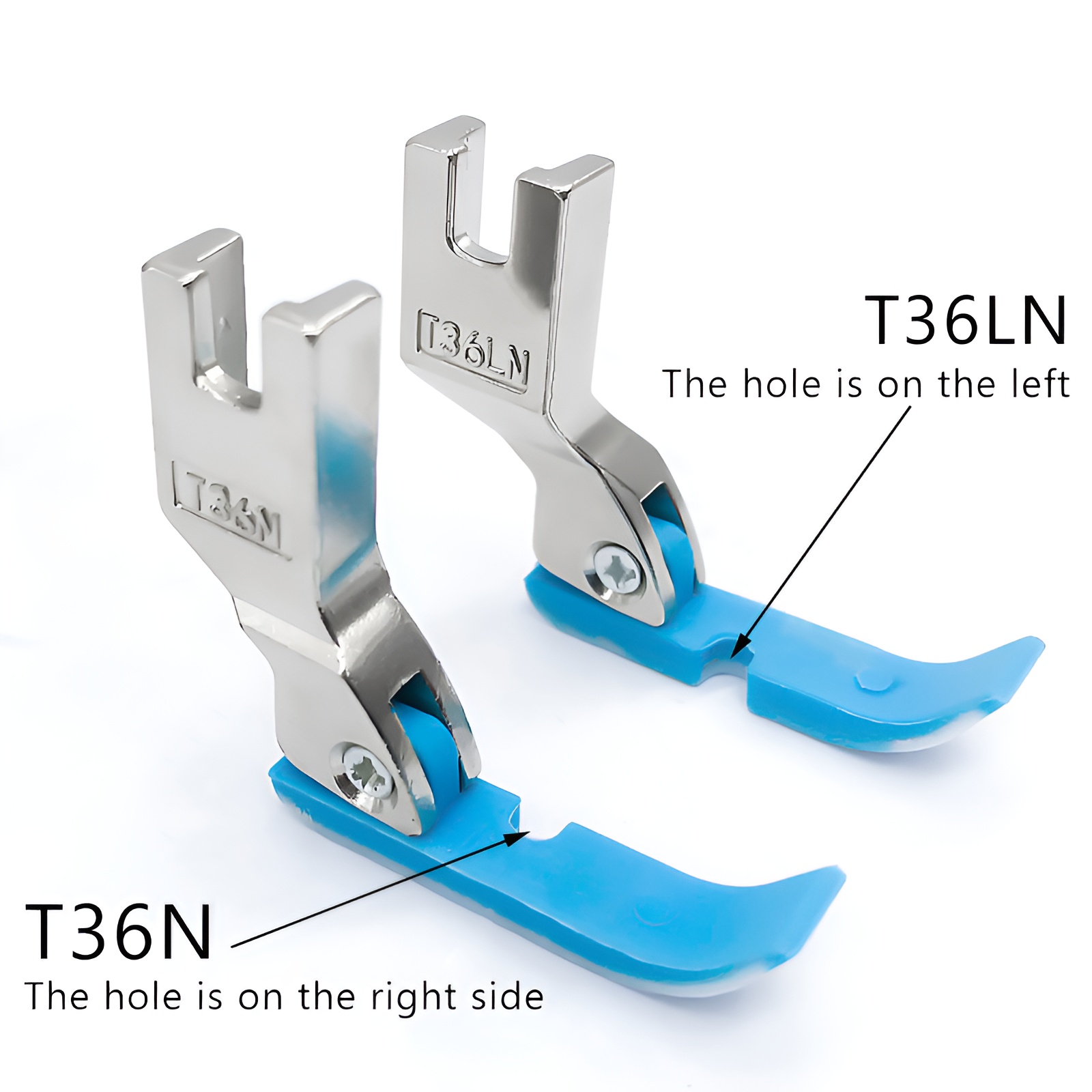 2 Stuks Links En Rechts Naaivo - Zipper Foot Presser recensie en prijs