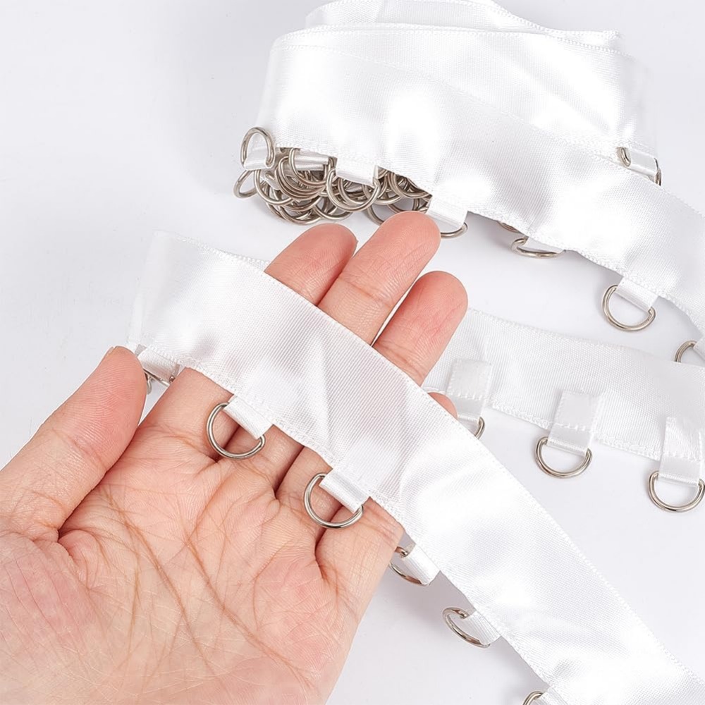4 yards witte doorvoertule tri - Sewing Kit recensie en prijs